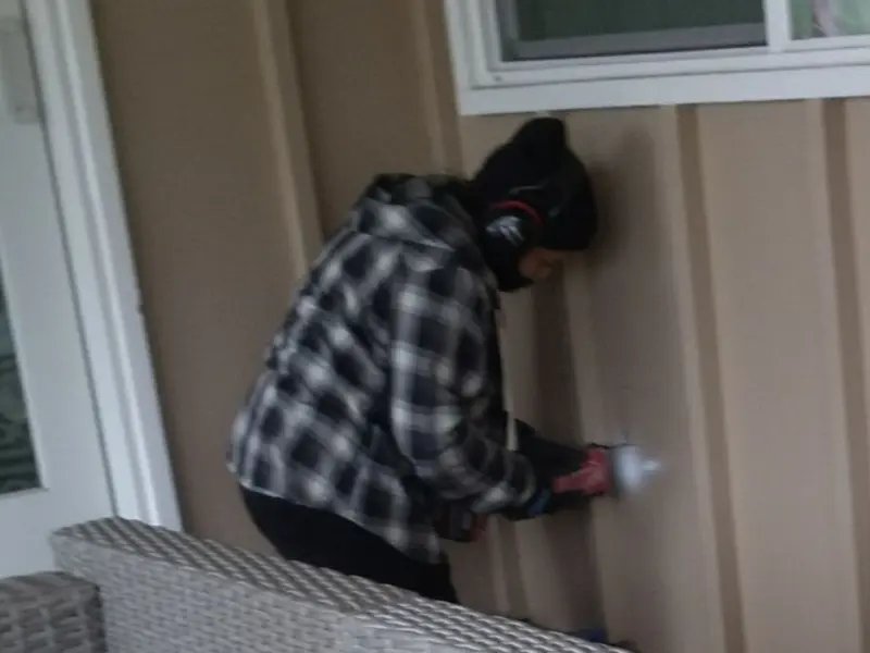 Professional electrician installing an exterior outlet in Yonkers